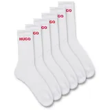 Hugo 6er Pack Socken Weiß 43-46