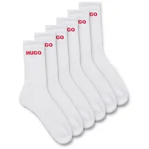Hugo 6er Pack Socken Weiß 43-46