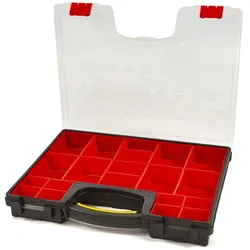 HBM-Sortimentskasten mit 20 losen Schalen 42 x 33,5 x 5 cm