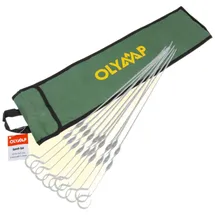 Olymp Grillspieße 60 cm Edelstahl silber