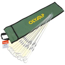 Olymp Grillspieße 60 cm Edelstahl silber