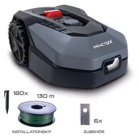SCHEPPACH Mähroboter PX-RRM-600Wi Practixx 600 qm2 18cm Schnittbreite 20-60 mm Schnitthöhe Regensensor