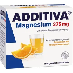 ADDITIVA Magnesium 375 mg Granulat Orange 20 St Granulat