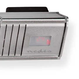 Nedis HTPA30ESS AL) - 2000 W | 9 Wärmeeinstellungen | an der WAND 2000W IP65 | Grau