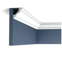 Orac Zierleiste Orac Decor CX110 Weiß 2 St. 200 x 4,5 x 4,1 cm