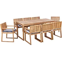 Beliani Beliani, Gartentisch Set Sassari Ii (96 cm)
