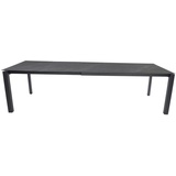 Lesli Living Auszieh-Diningtisch "Mojito Ceramic Negro" 160/220/280x100 cm Tisch