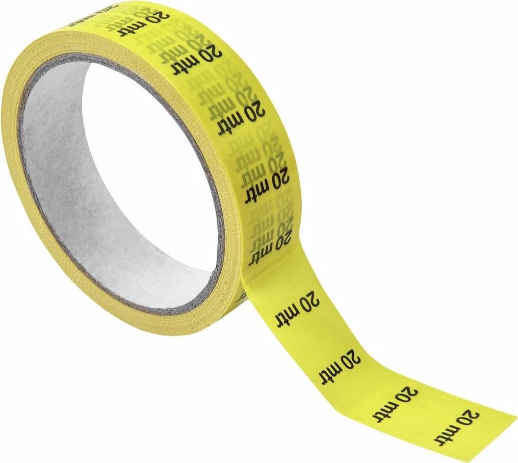 Accessory, Kabelmarkierung 20m, gelb Test & Preisvergleich