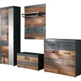 INOSIGN Ilana Garderoben-Set 4 Stk 0 x 0 x 0 grau