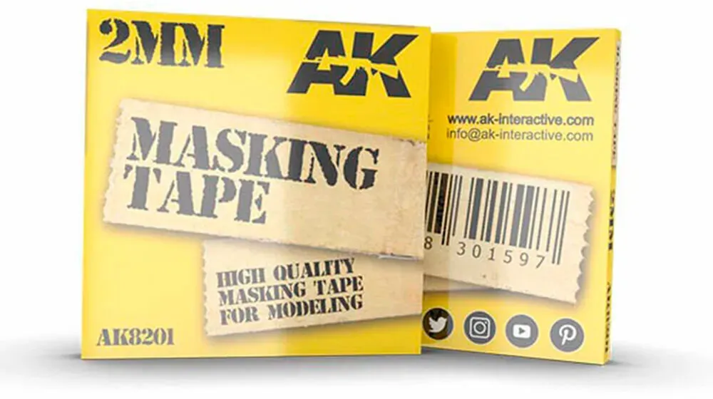 AK Masking Tape 2mm