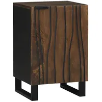 VidaXL Badezimmer-Schrank 38x33,5x58 cm aus solidem Mangoholz