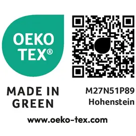 KAEPPEL Bettwäsche Dinosaurus 135 x 200 cm Renforce Blau