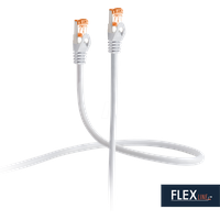 Flexline FLX FL31-60000 - Patchkabel Cat.6A S/FTP PIMF grau
