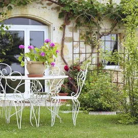 Relaxdays Rankgitter 2er Set 179 x 52 cm Braun