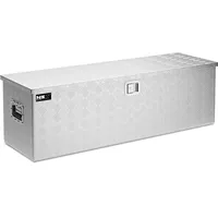 MSW Alubox Riffelblech - 124 x 38 x 38
