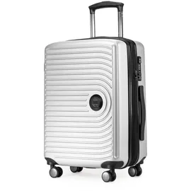 HAUPTSTADTKOFFER Mitte 4-Rollen Cabin 55 cm / 37-55 l weiß
