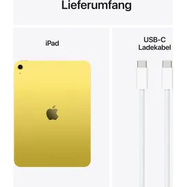Apple iPad 11" (11. Generation 2025) 256 GB Wi-Fi Gelb