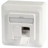 EFB-Elektronik EFB ET-25133AV5-R Datendose Cat.6A 500MHz oben/unten, Aufputz, 2xRJ45, RAL9010 ET25133AV5R