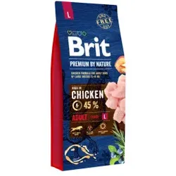 Brit Premium by Nature Adult L Hundefutter 15 kg