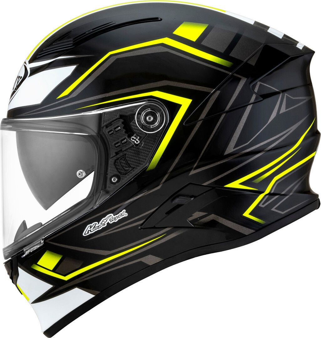 Suomy Speedstar Glow Helm, zwart-geel, S