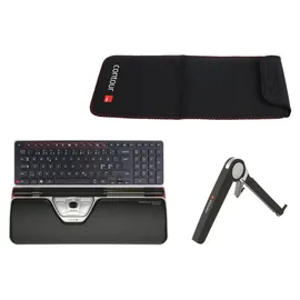 CONTOUR RollerMouse Red Plus Schwarz