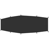 Fjällräven Shape 2 Protective Footprint One Size, Schwarz