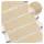 vidaXL Stufenmatte 65 x 21 cm Hellbeige
