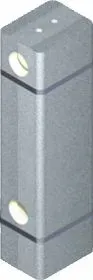 Sinus Isolier. für hydr. Weiche 450/250 100mm Mineralw., verz. Stahl-Blechmantel...