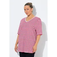 Ulla Popken Shirt in lychee | Gr.: 62/64