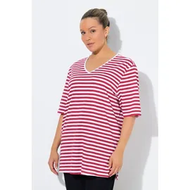 Ulla Popken Shirt in lychee | Gr.: 62/64