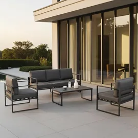 Jet-Line Kreta II Lounge-Set Anthrazit