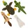 Best Pet Supplies 2-in-1 Quietschendes Hundespielzeug L mehrfarbig