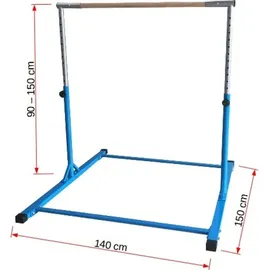 Master Gymnastik-Parallelbarren Blau 150 cm