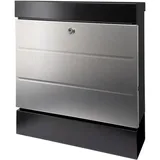 Burg Wächter NewYork 6850 schwarz inkl. Zeitungsfach