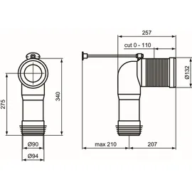 Ideal Standard T002767 Ablaufbogen