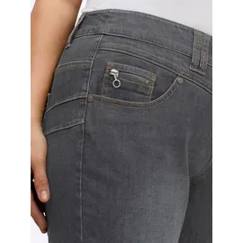 sheego Jeans in anthrazit-grey-denim | Gr.: 44