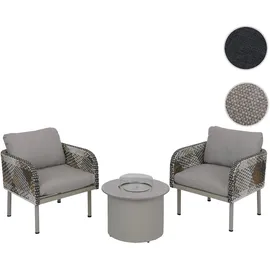 Mendler Tischkamin Ø 220 cm Beige