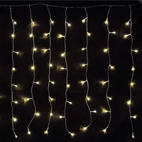 Mojawo Lichtervorhang LED 10 m Warmweiß