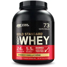 Optimum Nutrition Gold Standard 100% Whey French Vanilla Creme Pulver 2270 g