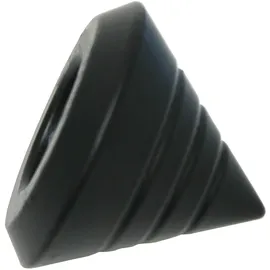 GARDINIA Endknopf Kegel Memphis 16 mm Schwarz