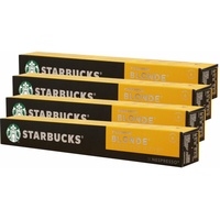 Starbucks Blonde Kaffee 4er Set Espresso Roast Nespresso kompatibel 40 Kapseln