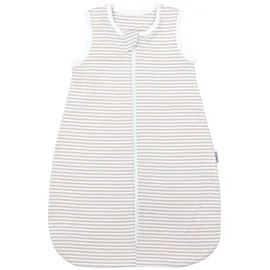 TupTam Sommerschlafsack Kleine Kinder" Gr. 74, beige Streifenmuster beige), Schlafsäcke, Baby, L: 80cm, Obermaterial: 100% Baumwolle, CO., L:80cm