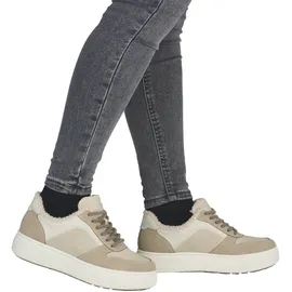 Rieker Plateausneaker Damen Beige 43