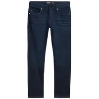 Tom Tailor DENIM Herren Aedan Straight Jeans, blau, Uni, Gr. 32/36