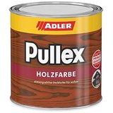 ADLER Pullex Holzfarbe - deckende Wetterschutzfarbe für Sanierung und Neuanstrich mit Schutz vor Bläue- und Schimmelpilz - RAL8011 Nussbraun 750ml