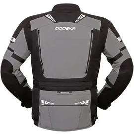 Modeka Panamericana II Motorradjacke Grau/Schwarz 5XL