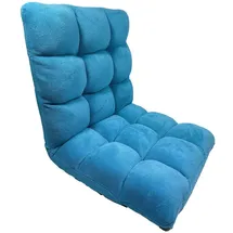 Hti-Living Relaxsessel Polyester 55 x 110 x 150 cm Türkis/Blau