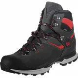 Wanderstiefel grau rot