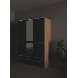 Priess »Schrank Garderobe Wäscheschrank Barcelona in 5 Breiten«, viel Stauraum, geräumige Schubkästen, mit Spiegel, MADE IN GERMANY