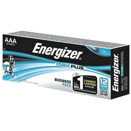 Energizer Max Plus Micro AAA Alkali-Batterien LR03 1,5 V 20 Stück